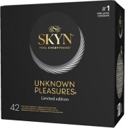 SKYN Unknown Pleasures – bezlatexové kondomy (42 ks)