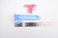 Realistické dildo Clear Pleasure (15 cm)