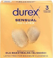 DUREX Sensual No Latex – bezlatexové kondomy