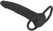 Připínací penis Dual Penetrator (15,3 cm)