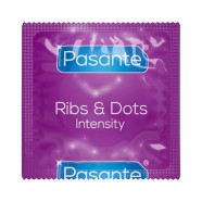 Pasante Ribs & Dots condoms