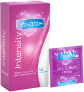 Pasante Ribs & Dots condoms