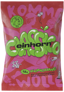 Einhorn Condoms: CLASSICO, vegan condoms in the chips bag
