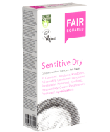 Fair Squared Single: Sensitive Dry, 10 Fair Trade condoms