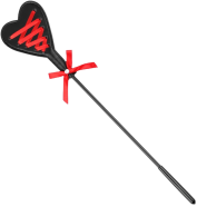 Koženkový bičík Heart Me! (47 cm)