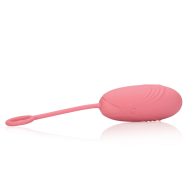 Ultra Soft silikonový vibrační vajíčko s dálkovým ovládáním - Růžová Arabeska