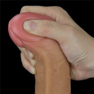 10palcový Dvouplášťový Platinový Silikonový Rotátor