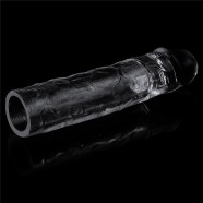 Průhledný návlek na penis Flawless - prodloužení o 2''