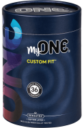 MyOne Maxi-Pack: Custom Fit, size 49D, 36 condoms