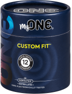 MyOne Single: Custom Fit, size 51D, 12 condoms