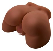 Vibrační hnědý zadeček