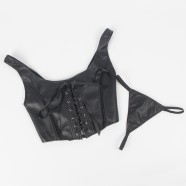 12 Pieces Plastic Bones  sexy leather corset