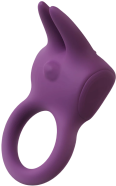 Vibrační erekční kroužek Silicone Rabbit