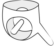 Latexové pánské slipy s dildem a návlekem na penis černé M/L