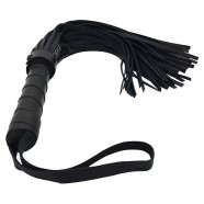 ROUGE Leather Flogger Black with Black Accessories