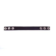 ROUGE Leather Cock Strap with Stripe