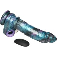 Creature cocks Astro-Thrust - Thrusting and Vibrating Silicone Dildo