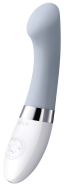 LELO Gigi II silikonový vibrátor (16,3 cm), cool gray