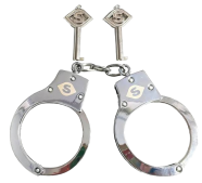 Kovová pouta Crimson Lock