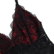 Krajková košilka Inferna Black-Red