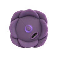 LOVISS - Posy - Garden Butt Plug Vibrator with Remote - Purple