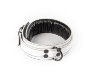 Kožený obojek z bílé kůže Sexy Elephant – Aria Collar