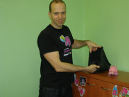 Latexové slipy s análním dildem