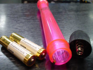 Vibrátor plast  Tulipán 19*1.5 cm