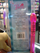 Vibrátor plast  Tulipán 19*1.5 cm