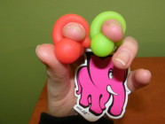 Silikonové minivibrátorky na prst RedGreen