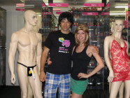 Košilka Veronika červená + tanga