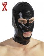 LateX maska se třemi otvory.