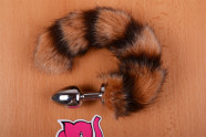 Anální kolík Racoon Tail