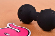 Anální kuličky Vibro Bubbles detailní záběr na kuličky