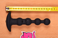 Anální kuličky Vibro Bubbles – měříme délku