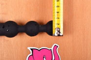 Anální kuličky Vibro Bubbles – měříme průměr první kuličky