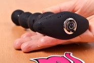 Anální kuličky Vibro Bubbles detail na zapínání