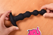 Anální kuličky Vibro Bubbles – zkoušíme ohebnost