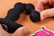 Anální kuličky Vibro Bubbles – zkoušíme ohebnost