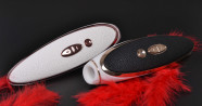 Satisfyer Luxury tlakový vibrátor, růžová a černá varianta