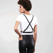 Postroj Bijoux Indiscrets MAZE Cross Cleavage