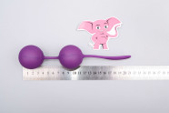 XXL Venušiny kuličky Purple Giants, rozměry
