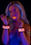 Růžová svítící pouta na ruce Pink Baddie