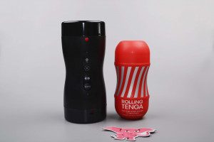 Tenga Vacuum Gyro Roller rotační masturbátor (20 cm)