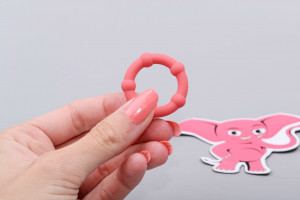 Erekční kroužky Elephant Rings, v ruce