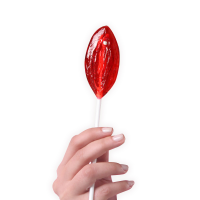Jahodové lízátko Strawberry Yoni