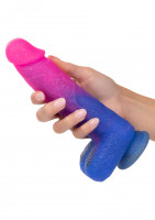 Vibrátor s přísavkou Unicorn (21,5 cm)