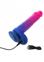Vibrátor s přísavkou Unicorn (21,5 cm)