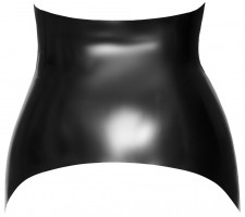 LateX podvazkový pás Black Widow