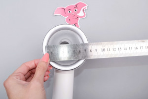 Automatický masturbátor Hammer Time (20,6 cm), rozměry